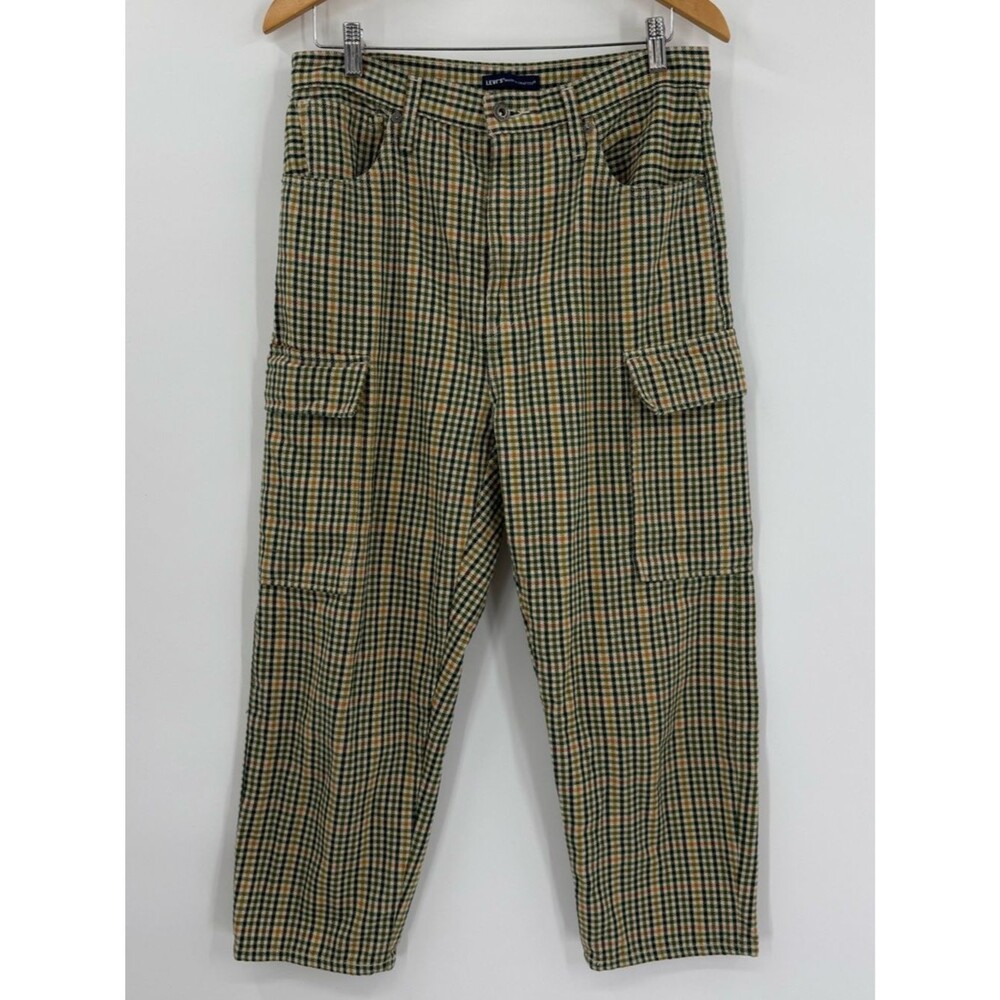 Levi's Made & Crafted Barrel Navigator Plaid Pants | Multi | Size 29 - Picture 3 of 8